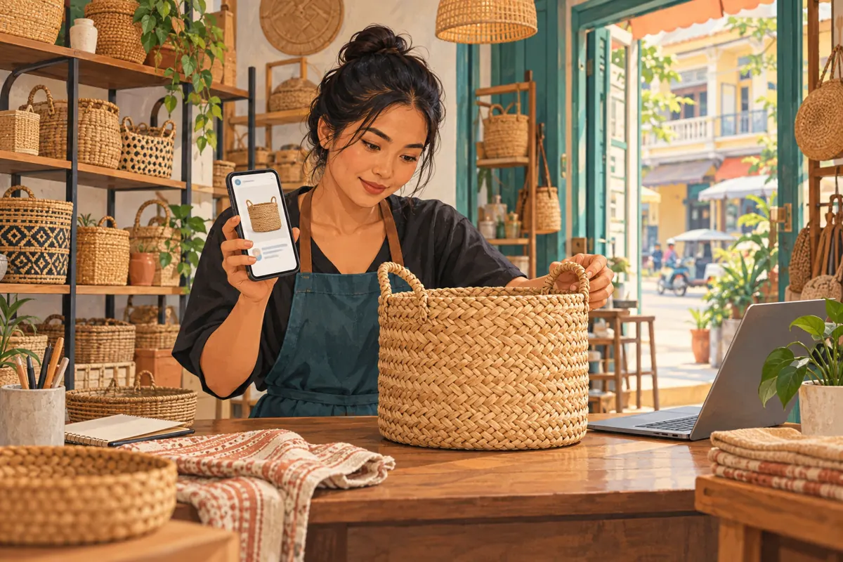 Is That Basket Still Available? Telegram Saved Messages for Cambodian Homeware Shops